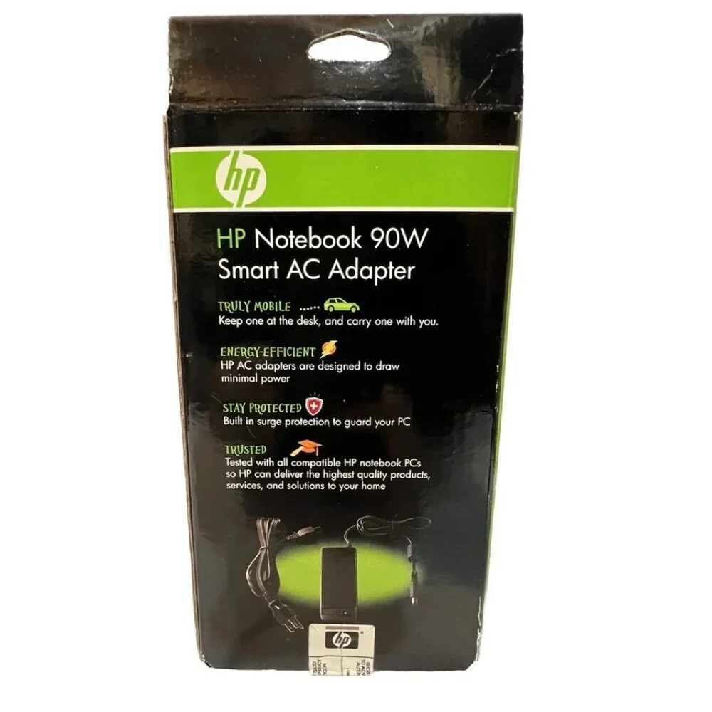 HP Genuine Notebook 90WSmart AC Adapter